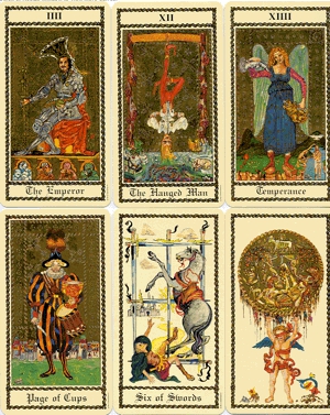 Tarot Cards - Medieval Scapini Deck